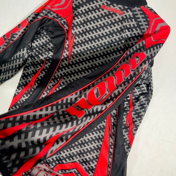 Nema Cycling Shirt Men's Small Long Sleeve Elastic Cuffs Mesh Venting Moto Cross - Picture 11 of 12